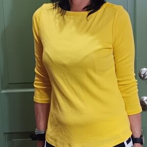 Women's Yellow Top